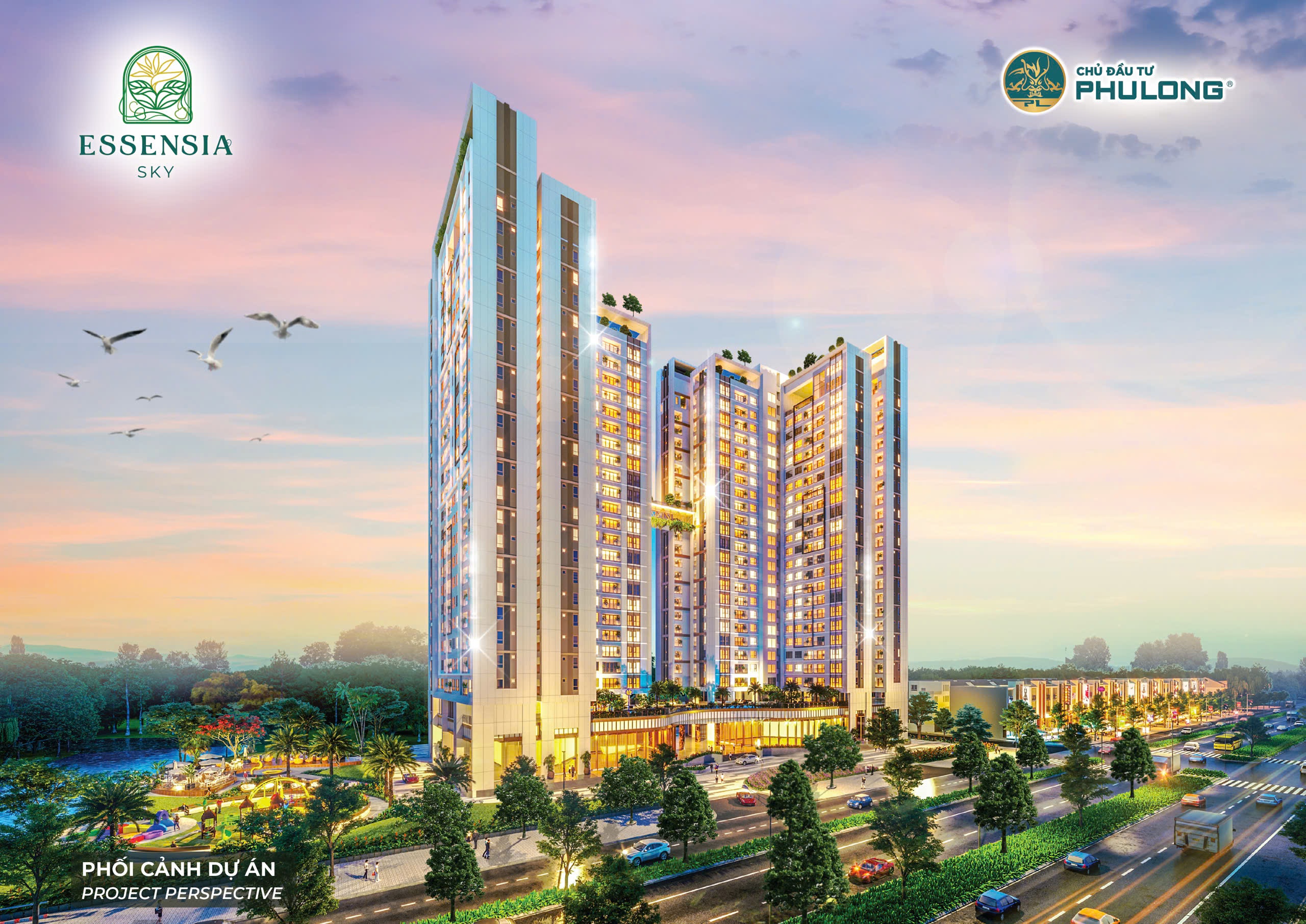 phối cảnh căn hộ essensia sky nam sài gòn